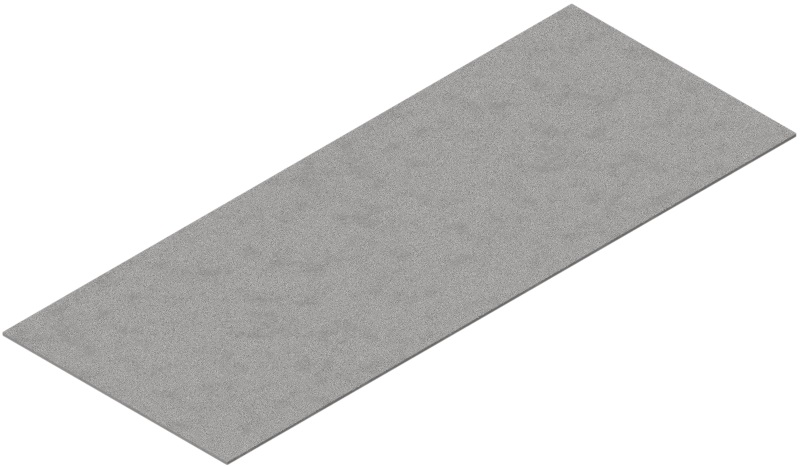 Produktbild UBK 401 001  -  Blind-Deckel flach zu UBK 400 für alle Belagshöhen